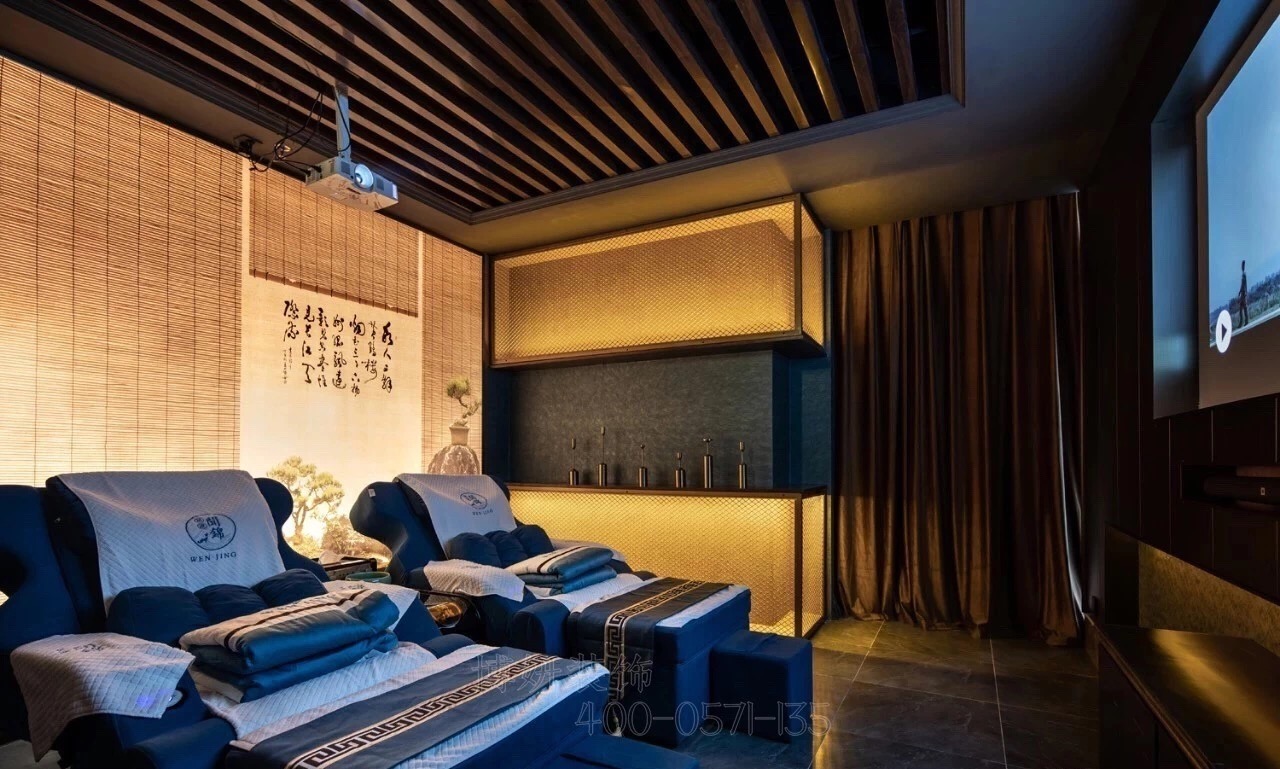 杭州裝修公司,足浴店裝修,杭州裝修公司,設(shè)計裝修案例