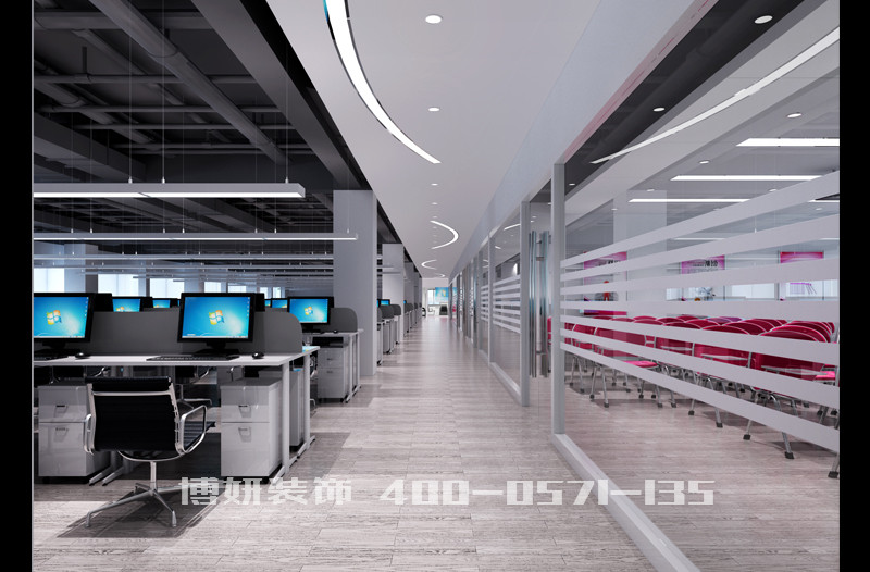 杭州辦公室裝修,杭州裝修公司,辦公室裝修案例,辦公室裝修實景圖